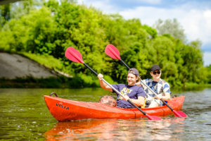 Kayaking tours in Vilnius